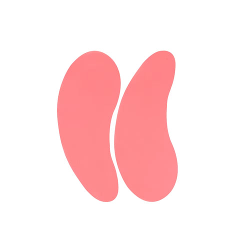 Hot 1Pair Reusable under Eyelash Pads Silicone Stripe Lash Lift Eyelash Extension Eye Patches under Eye Gel Patch Makeup Tools