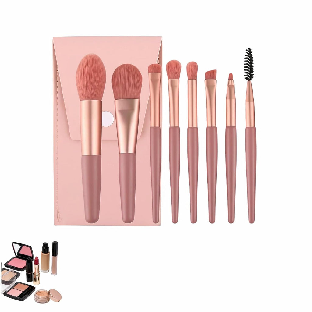 8-Piece Makeup Brush Set 