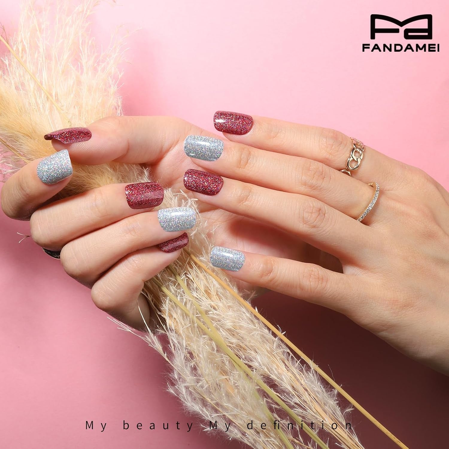 24 Color Press on Nails, 12 Color Press on Nails for Fingernail, 12 Color Press on Toenails for Feet, Press on Nails Short with Press on Toenails Short Kit. Natural Fit Lightweight Fake Nails