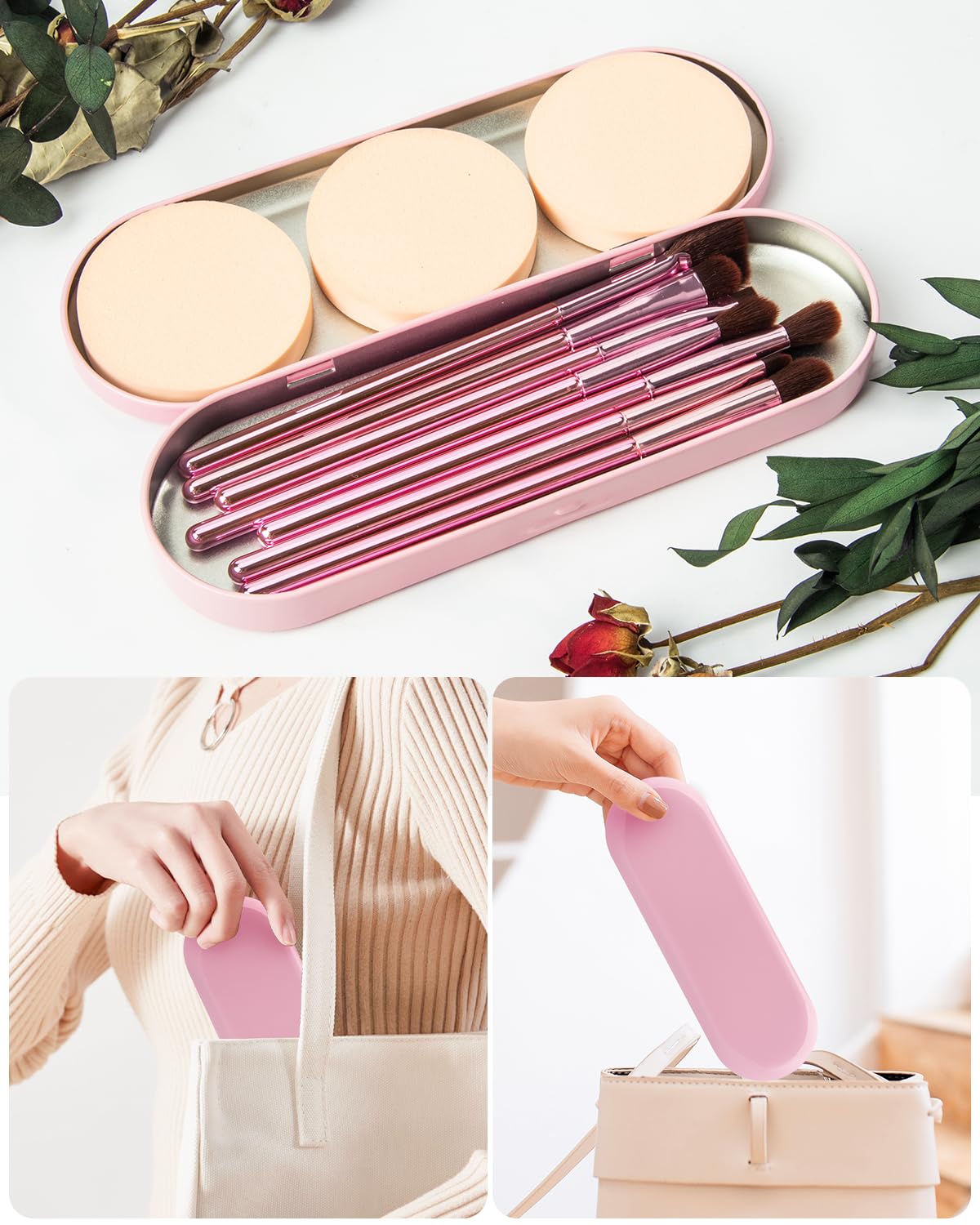 8Pcs Makeup Brushes Set