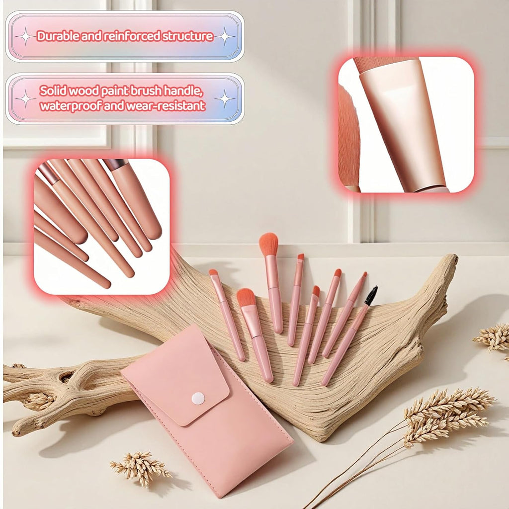 8-Piece Makeup Brush Set 