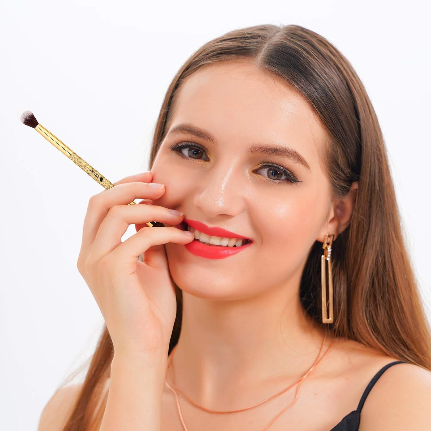 Eyeshadow Brush Set +Makeup Brush Cleaner Set
