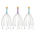 3Pcs Scalp Massager,  Handheld Head Massage Tingler, Head Scalp Scratcher for Deep Relaxation, Random Colors