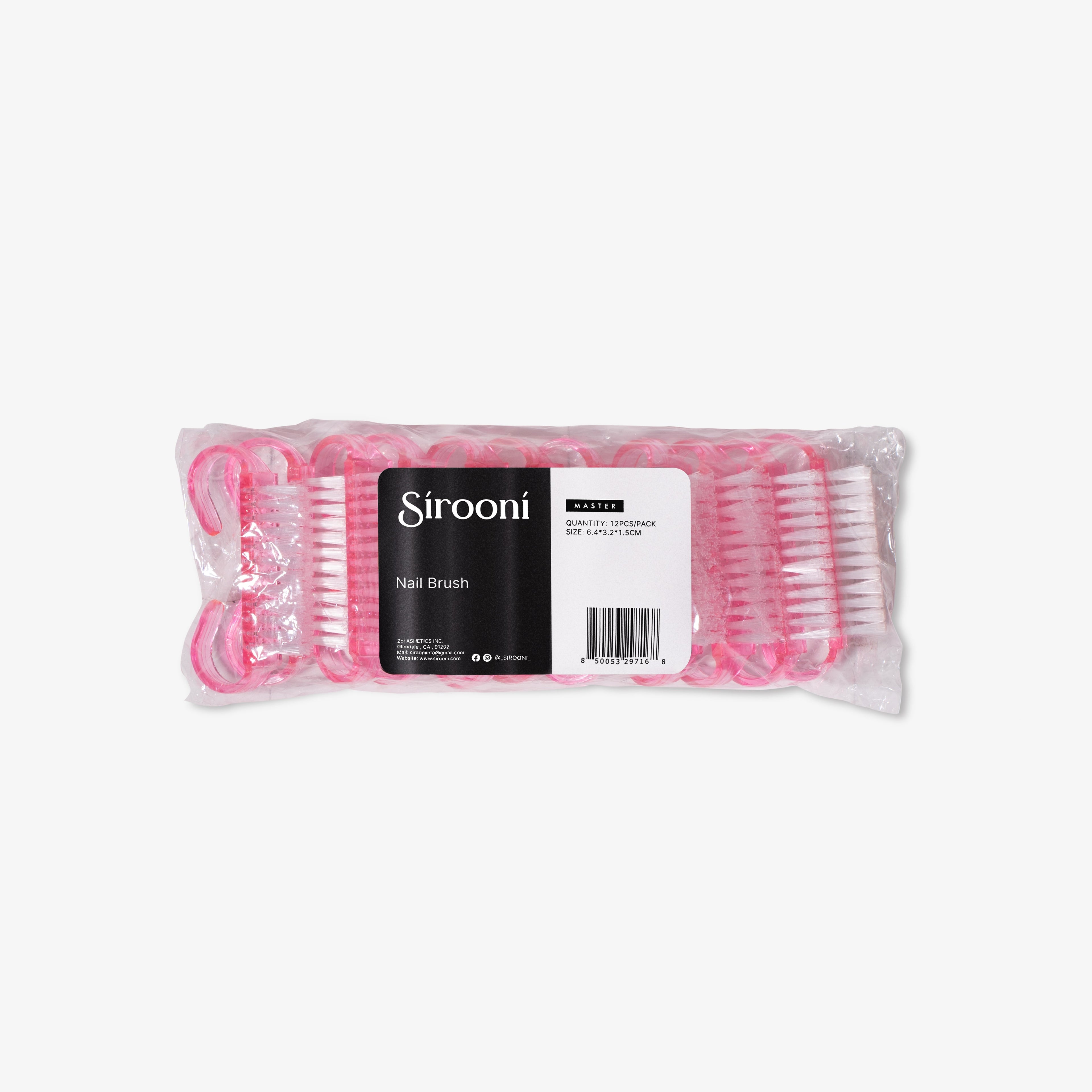 Nail Cleaning Brush Set — 12-Pack for Clean Nails