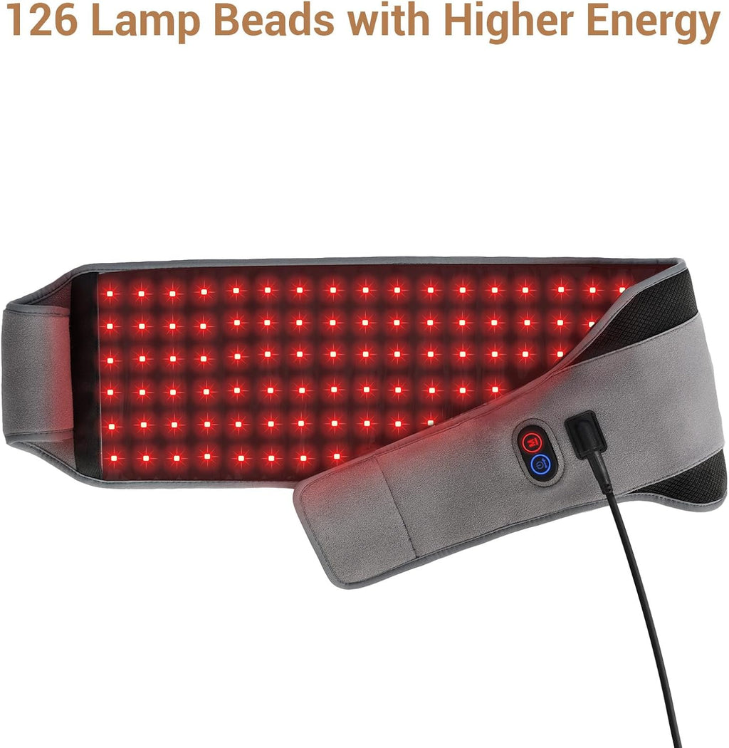 Red Light Therapy Belt with 126 Leds